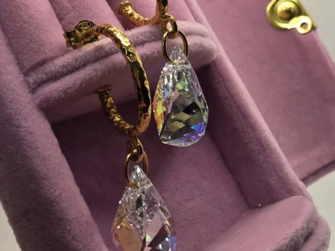 Diamond earrings